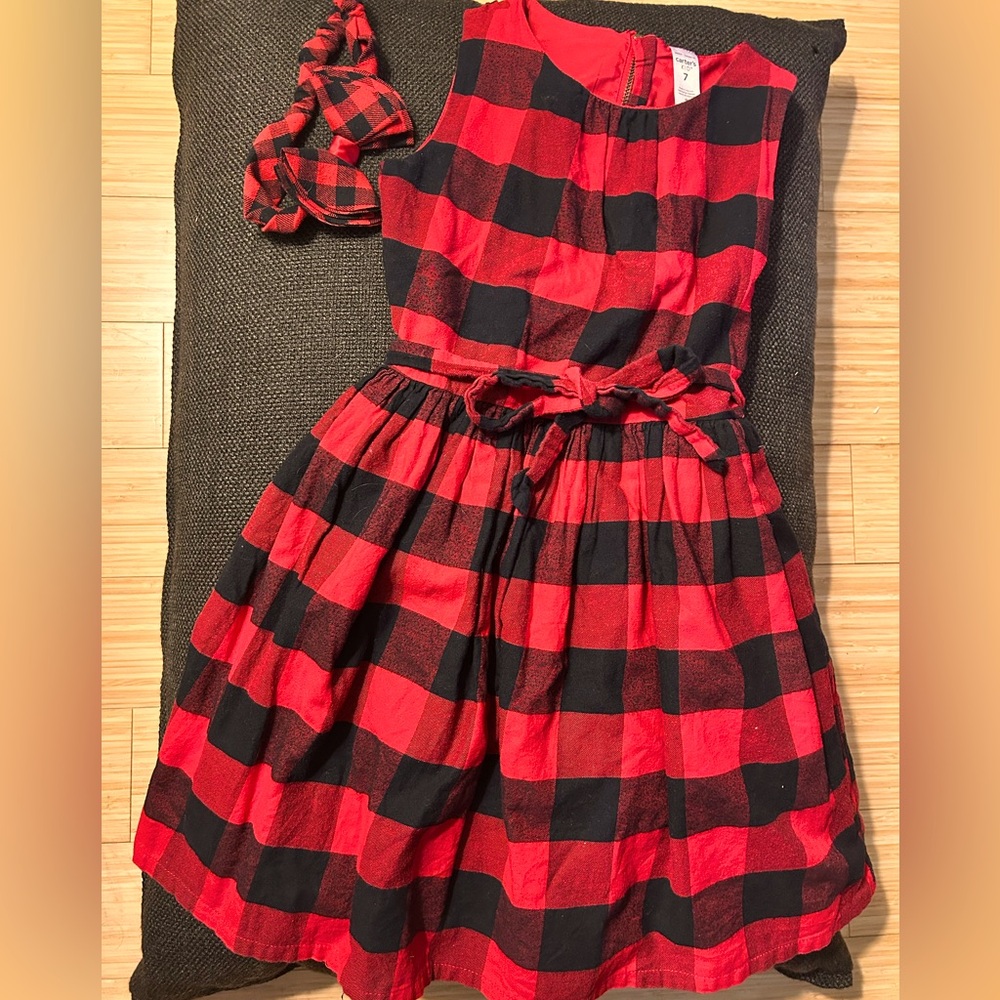 Girls Dress and Cardigan